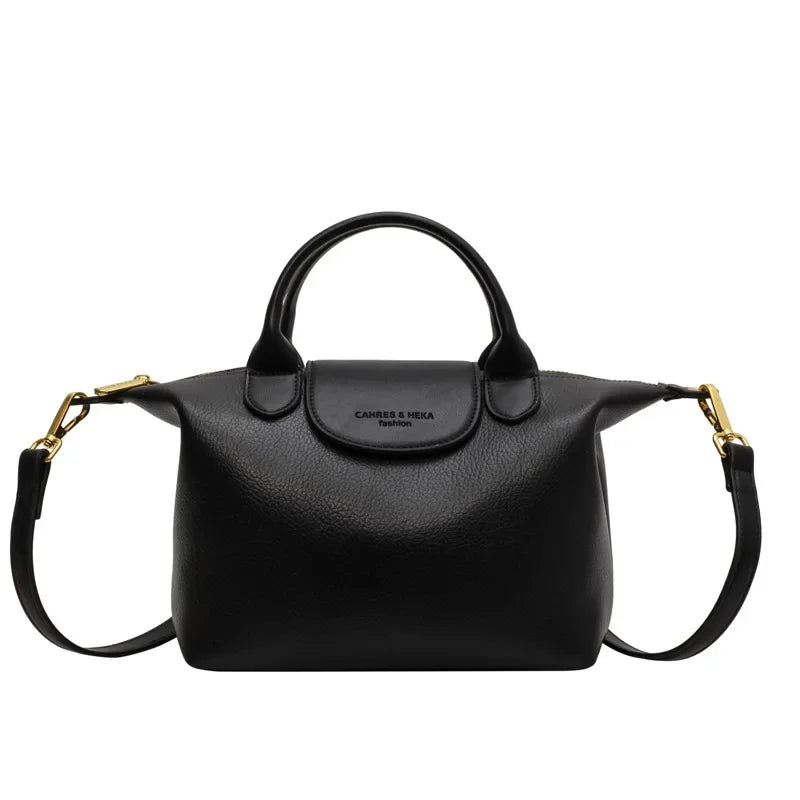 Versatile Fashionable Women's Bucket Handbag Crossbody Bag Simple Design New Hot Sale Of The Season Trendy Small Shoulder Bag Ha