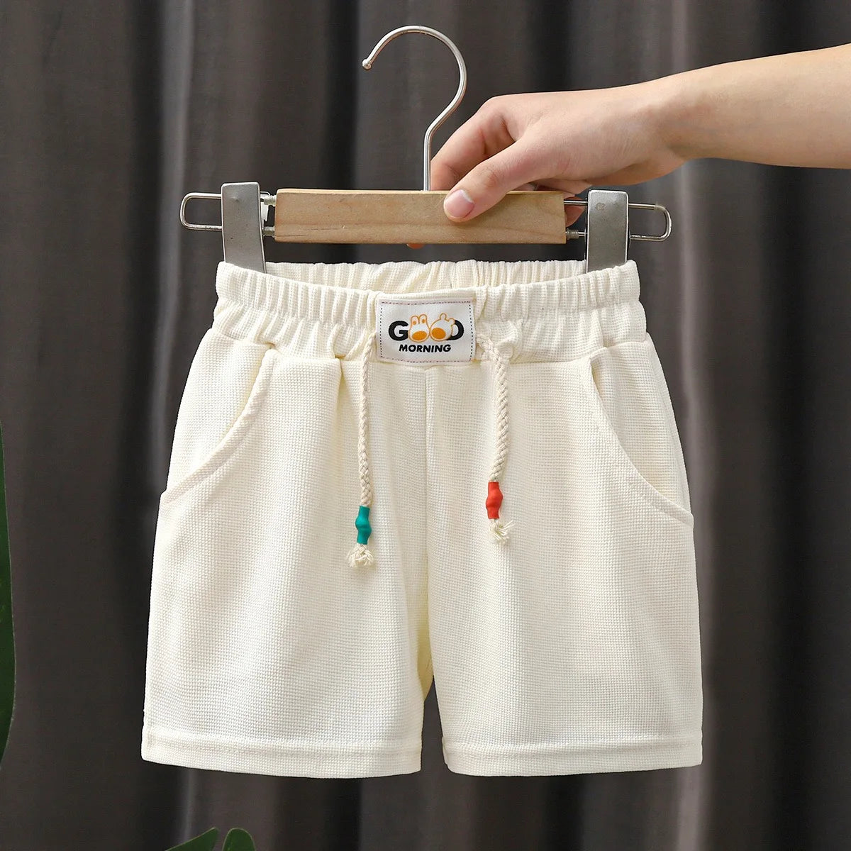 1pcs Summer Kids Shorts Boys Girls Solid Color Short Baby Solid Color Casual Pant Children Short Pant  Sport Clothing Outwear