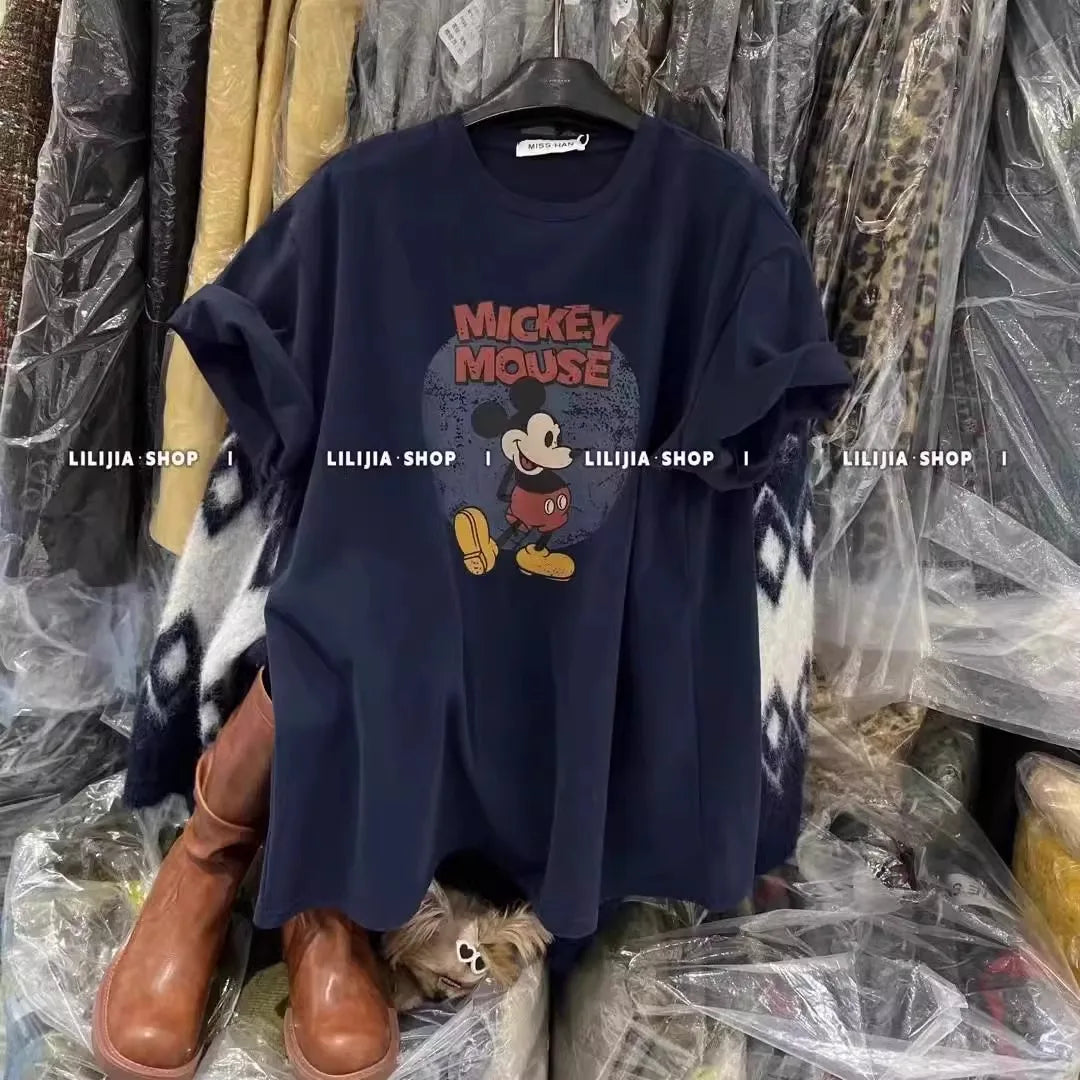 Summer Vintage Pure Cotton ort Sve T-irt Printed Cut Label Returned from Outlet Online Orders Men's Faion Sun Protec...