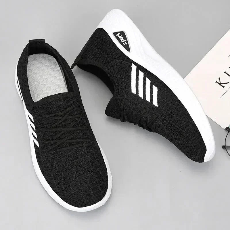 2025The latest best-selling Korean women's casual sports shoes are breathable, lightweight, and soft soled running shoes