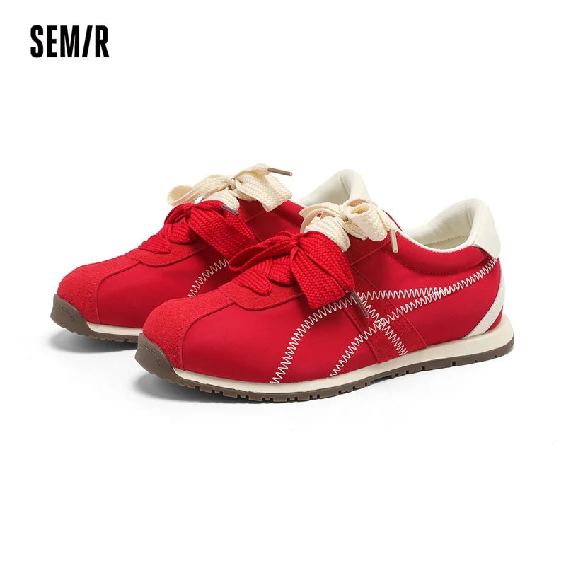 Semir retro erotic training shoes for women 2025 spring and summer new lightweight casual shoes for women's shoes for students v