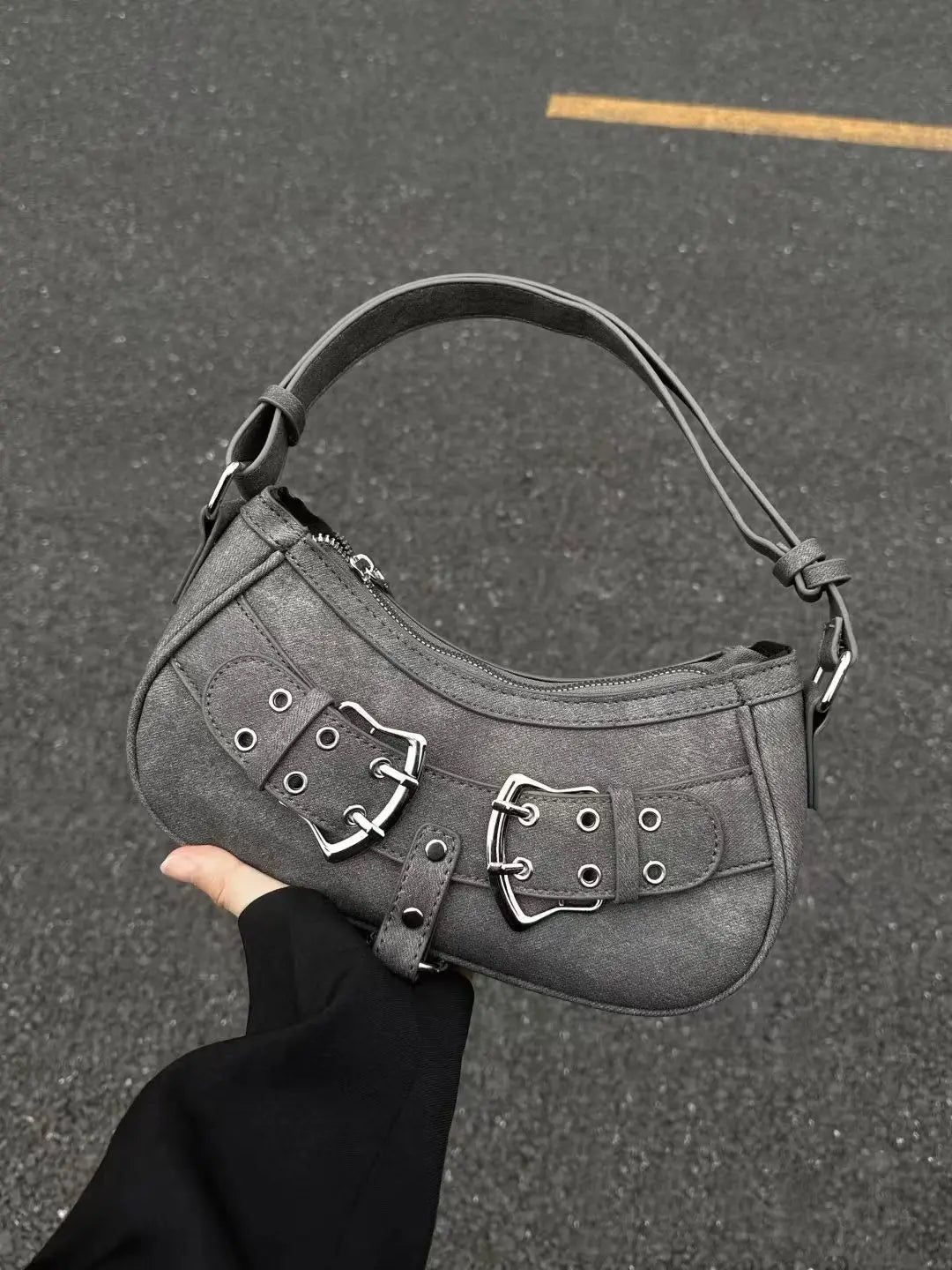 2025 New Y2K American Cute & Cool Underarm Bag Small Trendy Shoulder Purse Women Fashion Casual Crossbody Bag