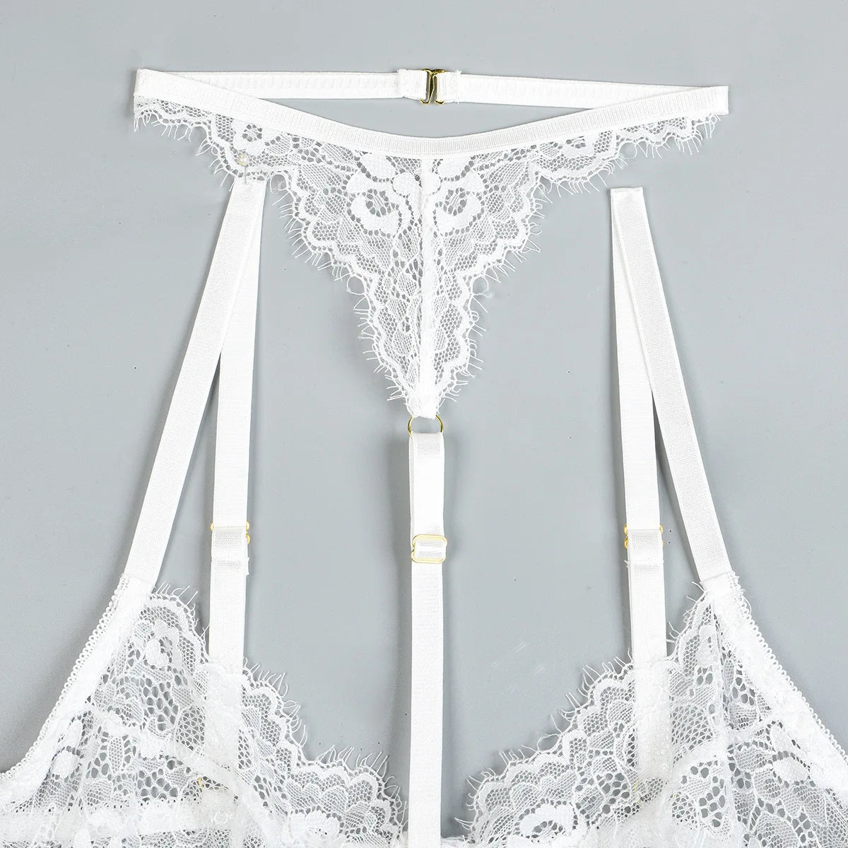 Diccvicc Beautiful Lingerie Eyelash Elegant Transparent Lace Bra Panty Set Floral Embroidery Women Sexy Underwear Exotic Outfit