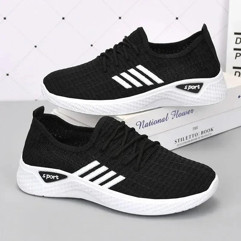 2025The latest best-selling Korean women's casual sports shoes are breathable, lightweight, and soft soled running shoes