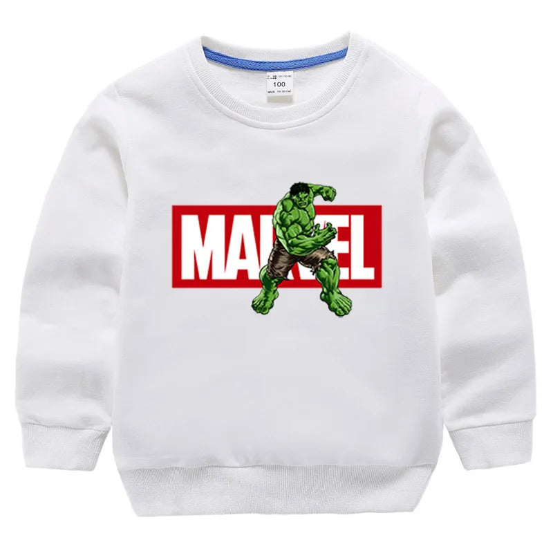 Hot Toys New Spring Autumn New Boys Cartoon Sweaters Children's Clothing Long Sleeve Knitwear Kids Jumper Top Outer Wear