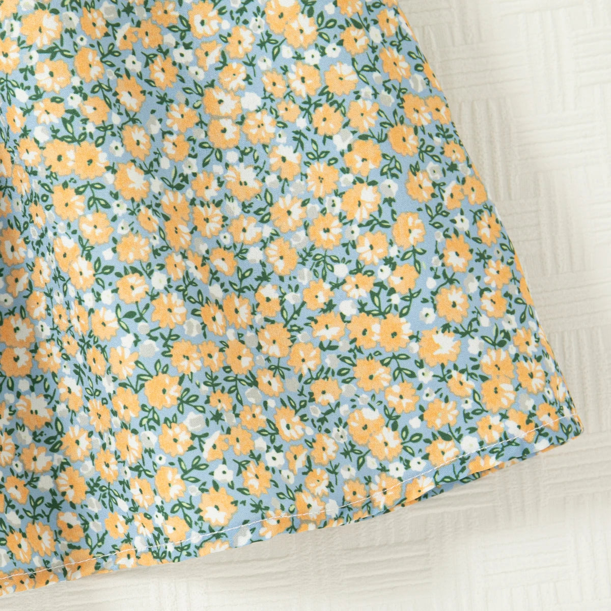 Baby Girl Dresses Summer Floral Bow Short Sleeve Girls Dresses Cute Cotton Girls Dresses Baby Clothes Girl 