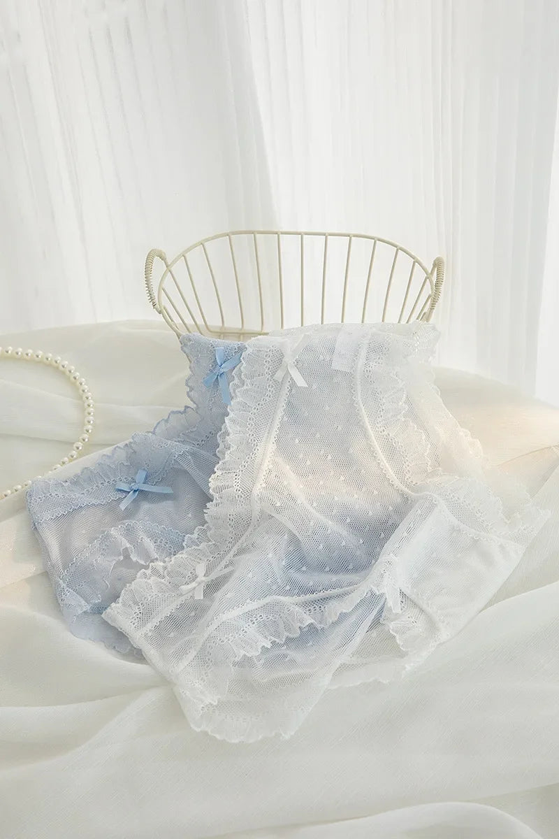 L-XL Women's Underwear Panties Sexy Lace Panty Girls Hollow Out Comfort Briefs Low Waist Seamless Underpants Female Lingerie