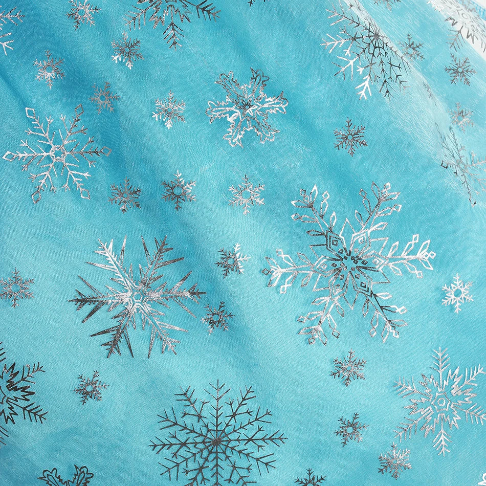 Girls Snow Queen Elsa Kids Costumes for Girl 2025 Carnival Party Prom Gown Robe-Playing Children Clothing Frozen Princess Dress