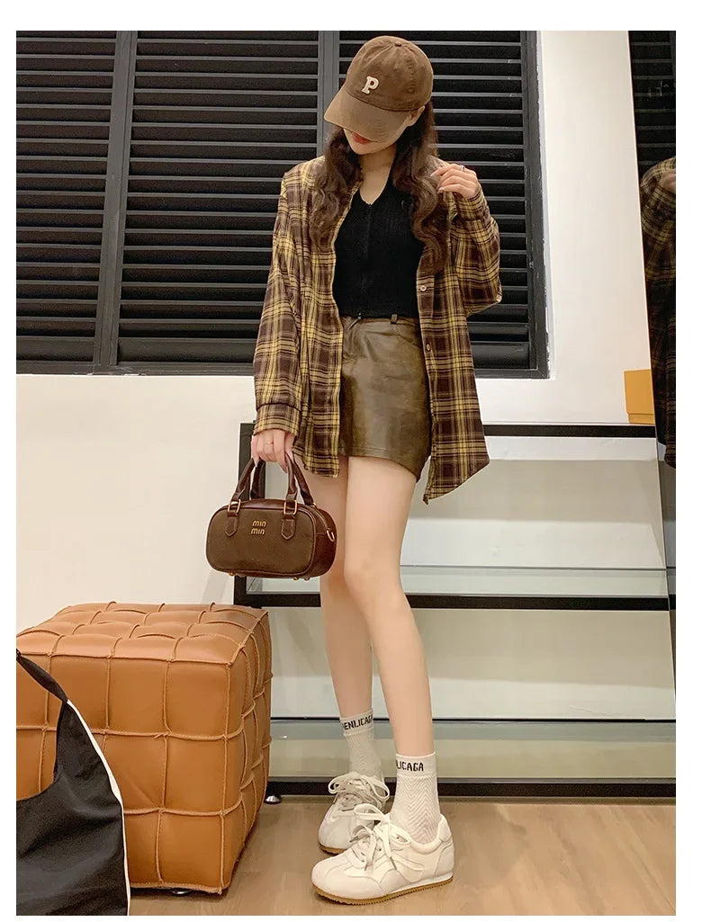 Women's Spring Summer Breathable Flat Casual Deqin Shoes Versatile Slip-On Flats Comfortable Polyurethane Outsole Striped Patter