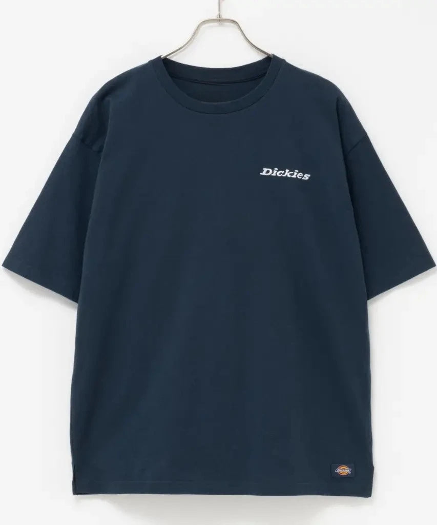 Dickies Print Trendy Printed Brand Pure Cotton T-shirt Short Sleeve Unisex New Round Neck Versatile Loose T-shirt