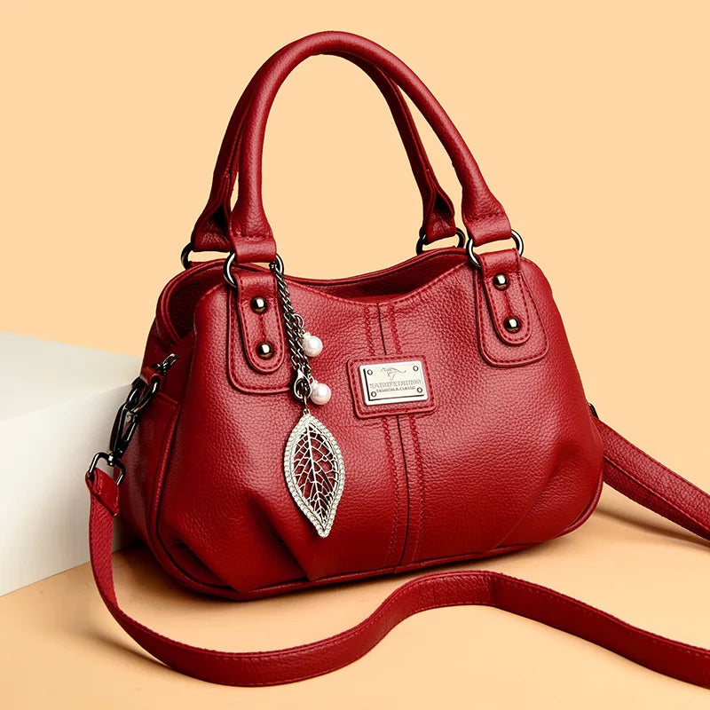 Women'S Bag 2025 New Designer Mid Year Lady Mom Crossbody Large High-Capacity Handbag