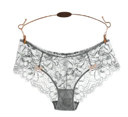 MOYISU Rabbit Ear AB Cup Pure Desire Girl Bra Set | Pull-up Bra with Bow | Breathable French lace Bra | Anti-slip Cup Date Night