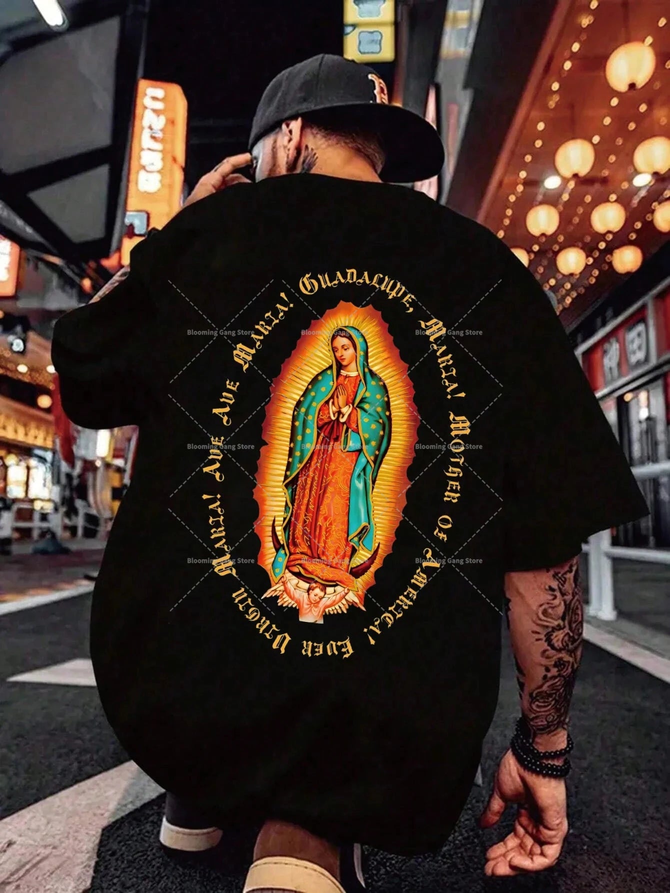 2025 Y2K Men Clothing Trendy  Harajuku Printed Oversized Gothic T-shirt Short Sleeves Women Sports Fashion Hip-Hop Streetswear