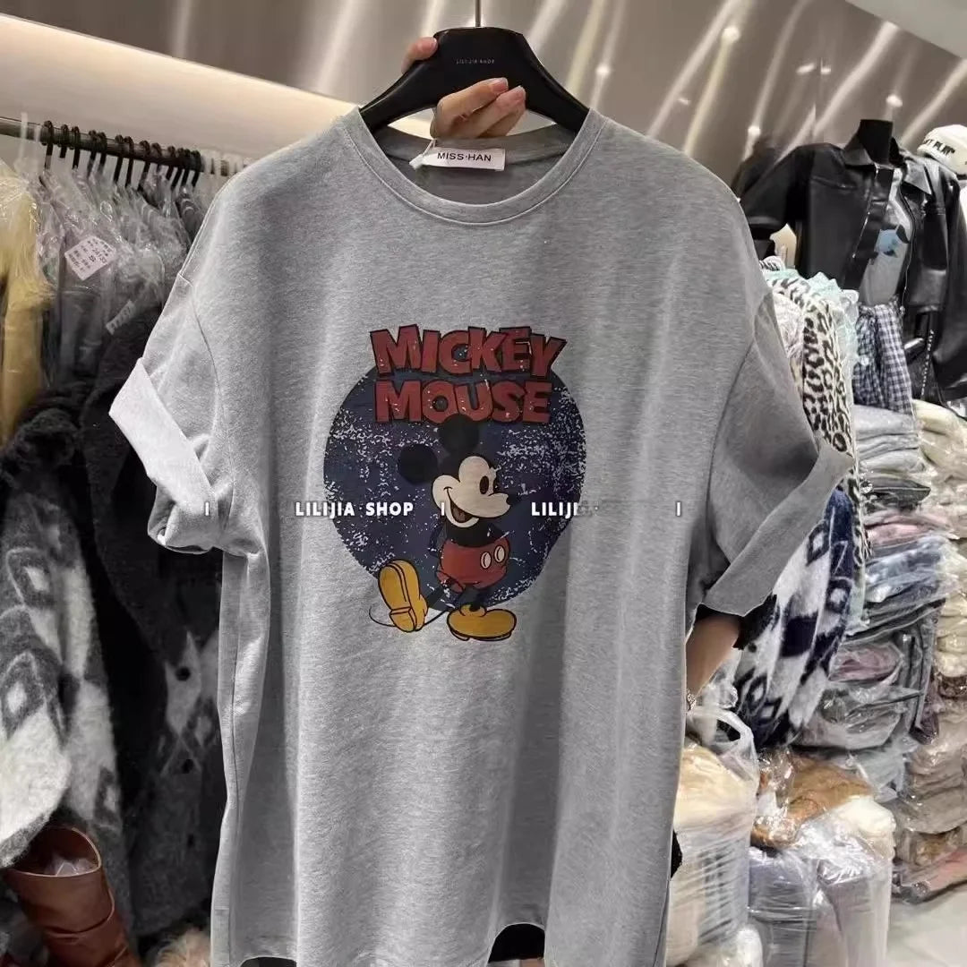 Summer Vintage Pure Cotton ort Sve T-irt Printed Cut Label Returned from Outlet Online Orders Men's Faion Sun Protec...