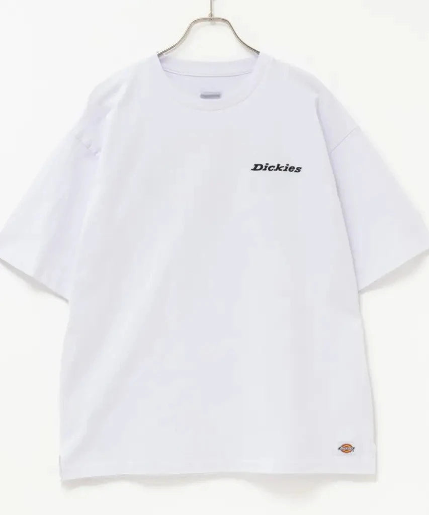 Dickies Print Trendy Printed Brand Pure Cotton T-shirt Short Sleeve Unisex New Round Neck Versatile Loose T-shirt