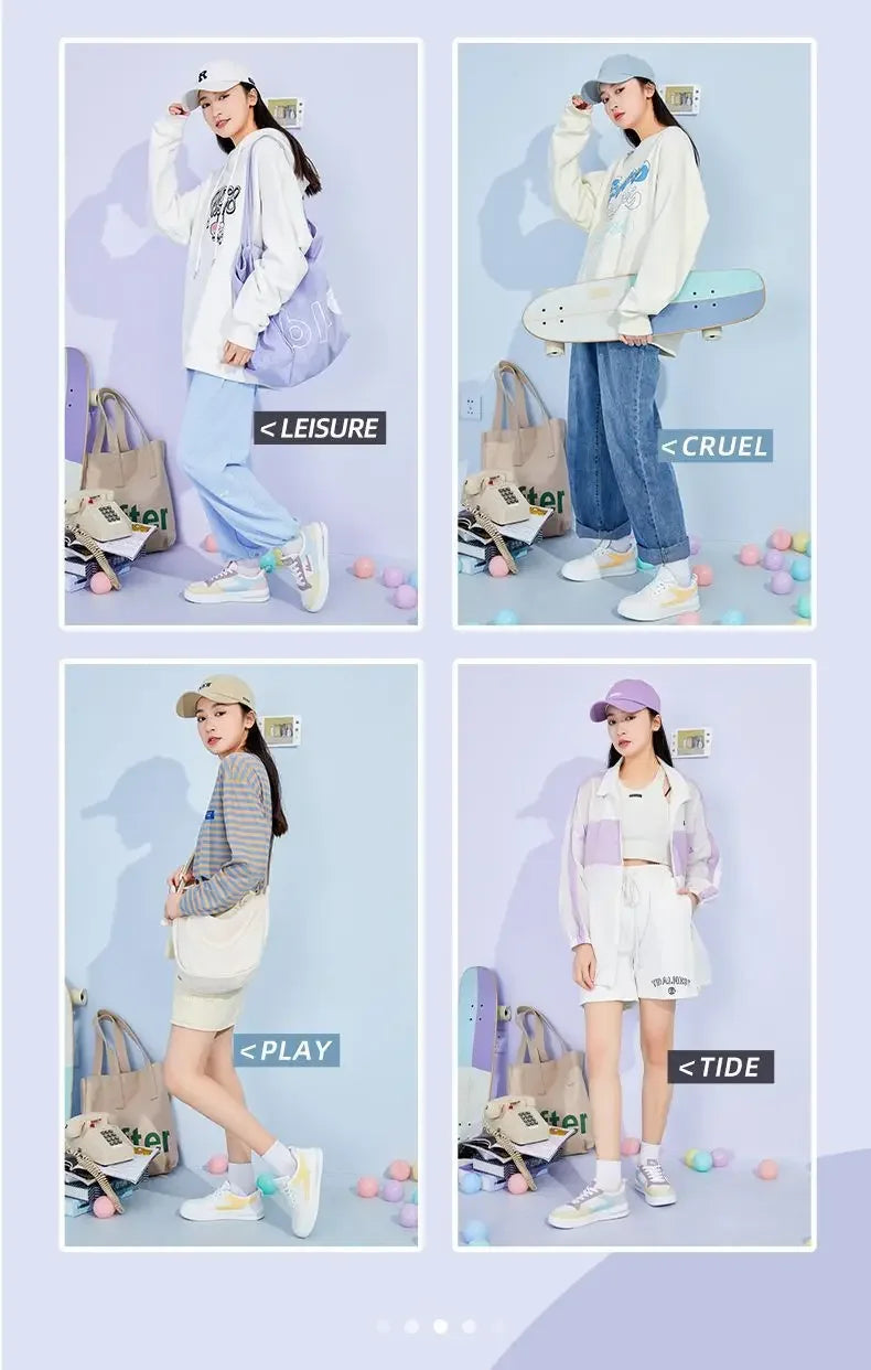 Women's Breathable Mesh Flat Bottom Sneakers Summer Fashionable Sporty Casual Slip-On Shoes Korean Style Versatile Trendy Flats