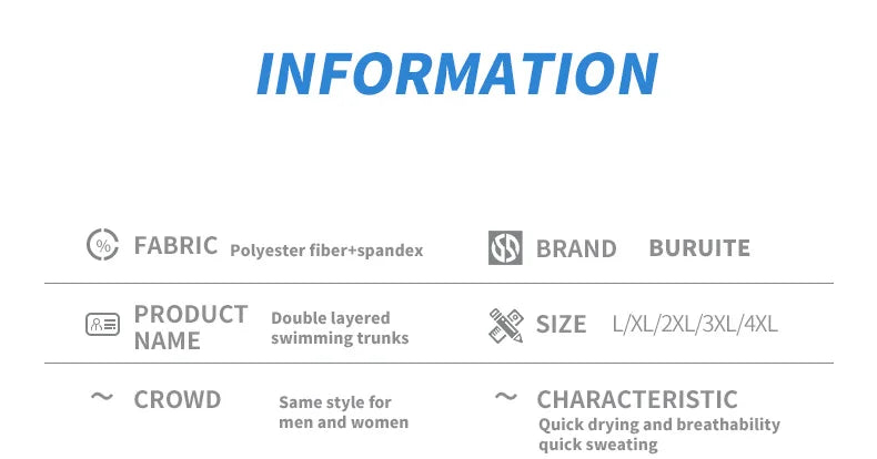 Swimming Trunks Men's Anti-embarrassment Loose Quick-drying Men's Swimming Trunks Swimsuit Suit Beach Professional Adult Hot