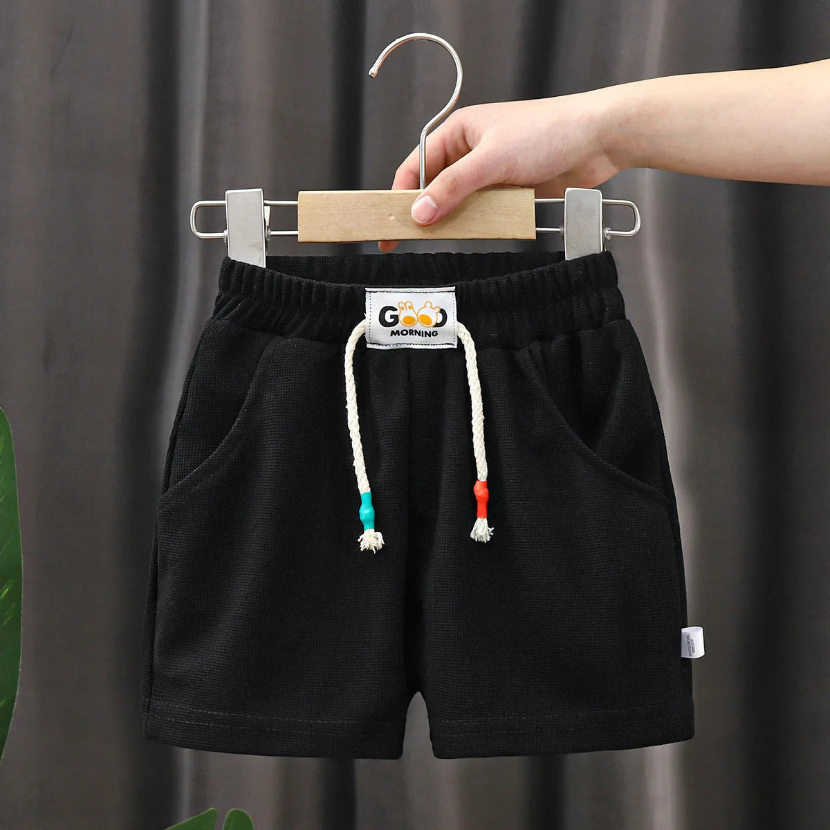 1pcs Summer Kids Shorts Boys Girls Solid Color Short Baby Solid Color Casual Pant Children Short Pant  Sport Clothing Outwear