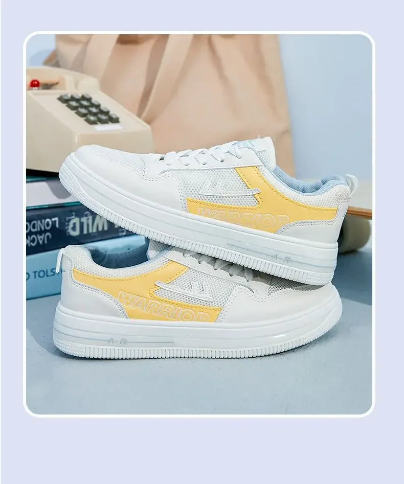 Women's Breathable Mesh Flat Bottom Sneakers Summer Fashionable Sporty Casual Slip-On Shoes Korean Style Versatile Trendy Flats