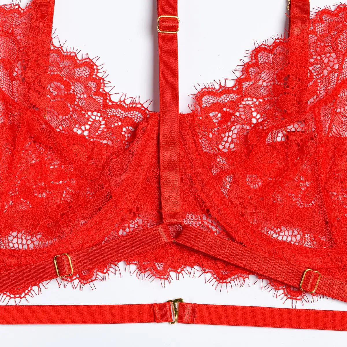 Diccvicc Beautiful Lingerie Eyelash Elegant Transparent Lace Bra Panty Set Floral Embroidery Women Sexy Underwear Exotic Outfit