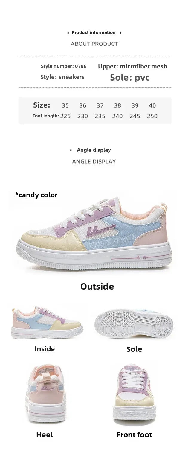 Women's Breathable Mesh Flat Bottom Sneakers Summer Fashionable Sporty Casual Slip-On Shoes Korean Style Versatile Trendy Flats