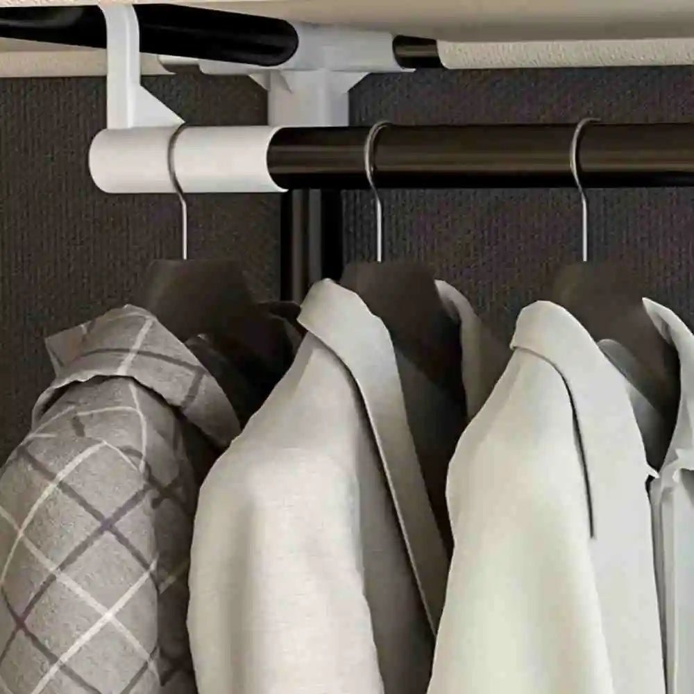 Portable Triple Closet with Fabric Cover, Large Freestanding Clothes Organizer for Bedroom and Living Room