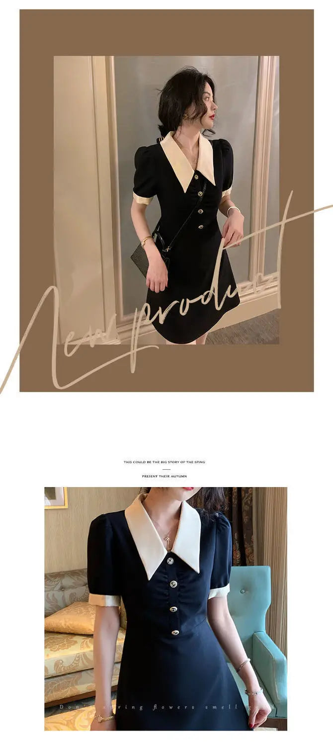 Women's Dresses Midi Loose Elegant Fashion Bag Hip Party Korean Summer Light Dress Wrap Tunics Casual Aesthetic Vintage Robe