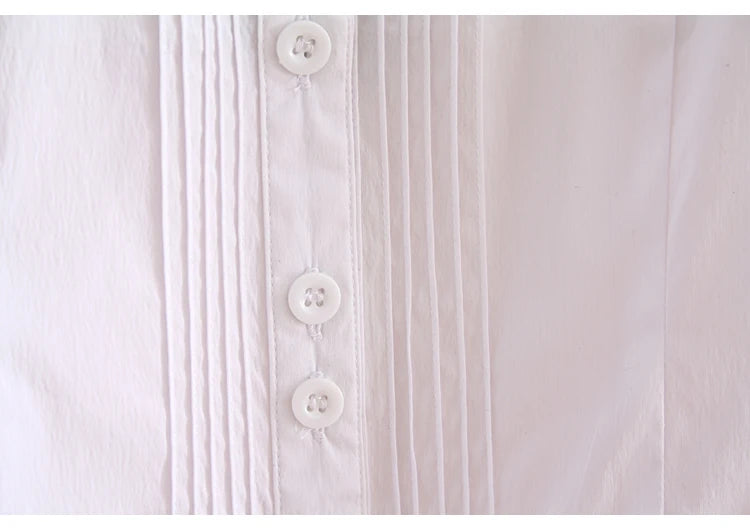 Elegant Bodysuits Female Fashion 2024 Long Sleeve Body Shirts Women Formal Office Lady White Blouses Work Rompers Clothes Outfit