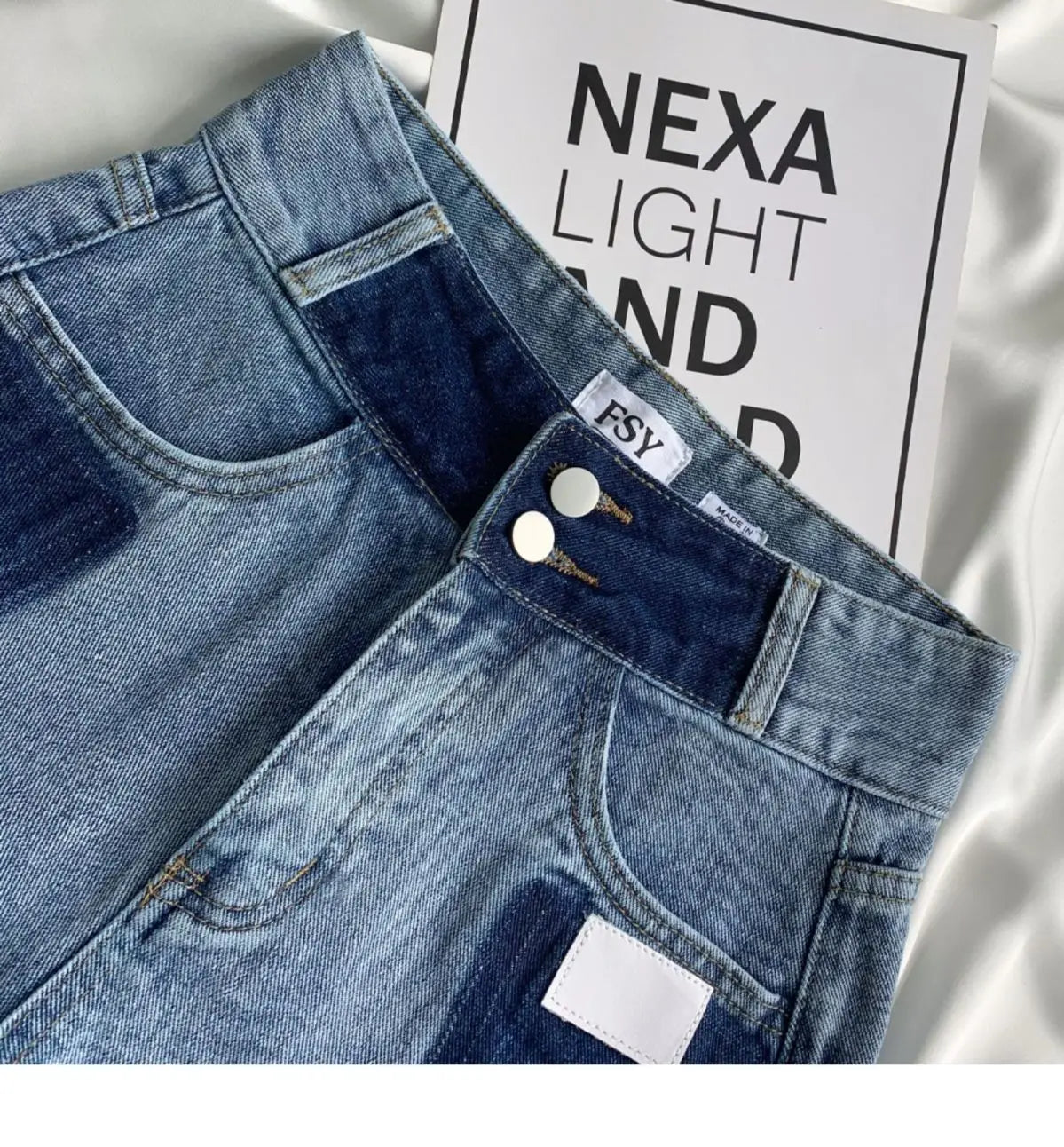 Shorts Women Irregular Washed Tassel Denim Summer Fashion Design High Waist Hot Patchwork Sexy Clothing Simple Casual Aesthetic