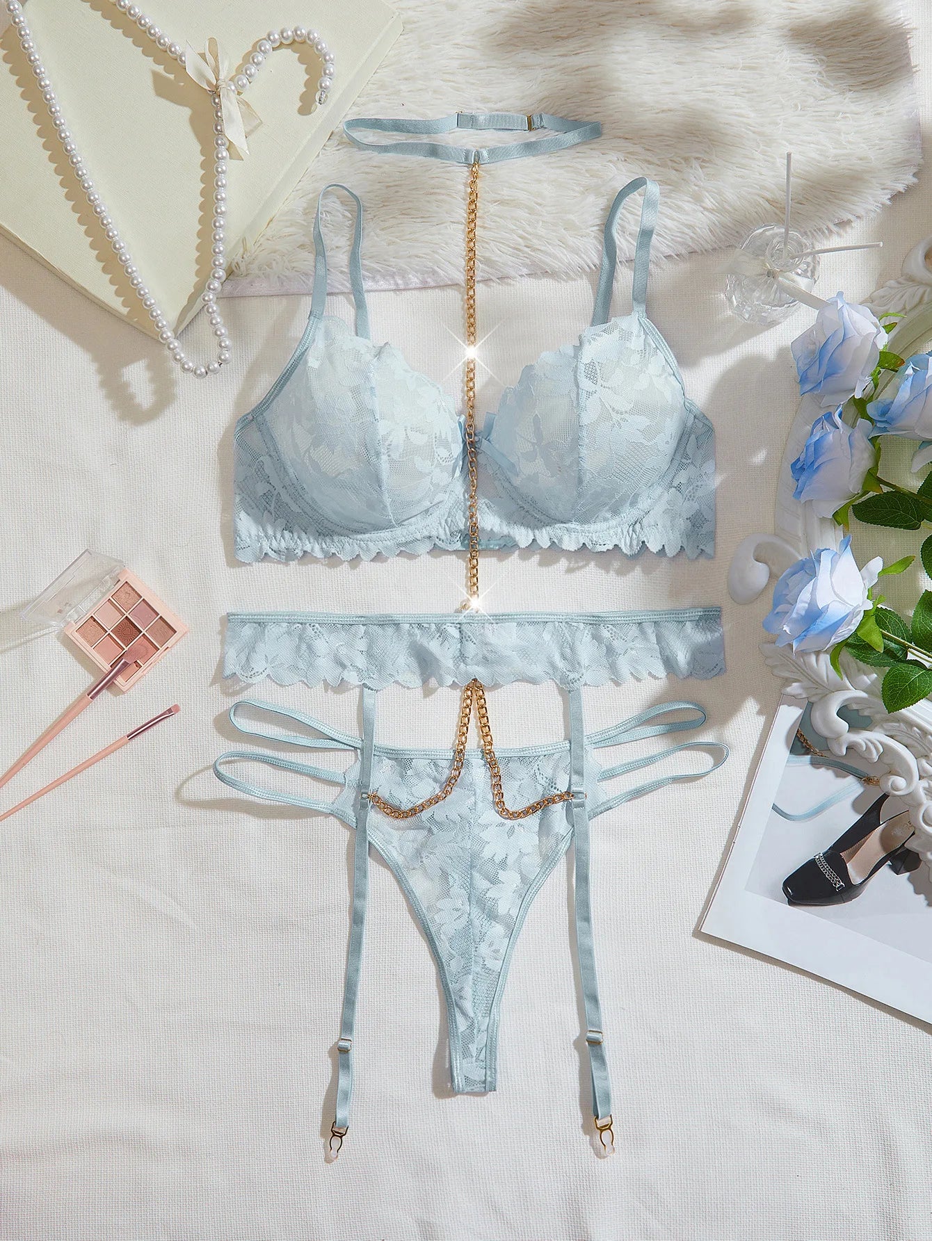 Cosplay Sexy Erotic Lingerie Women Bra And Panty Garters Sexy Lingerie Sets For Sex Women's Underwear Set Female Sexy Costumes