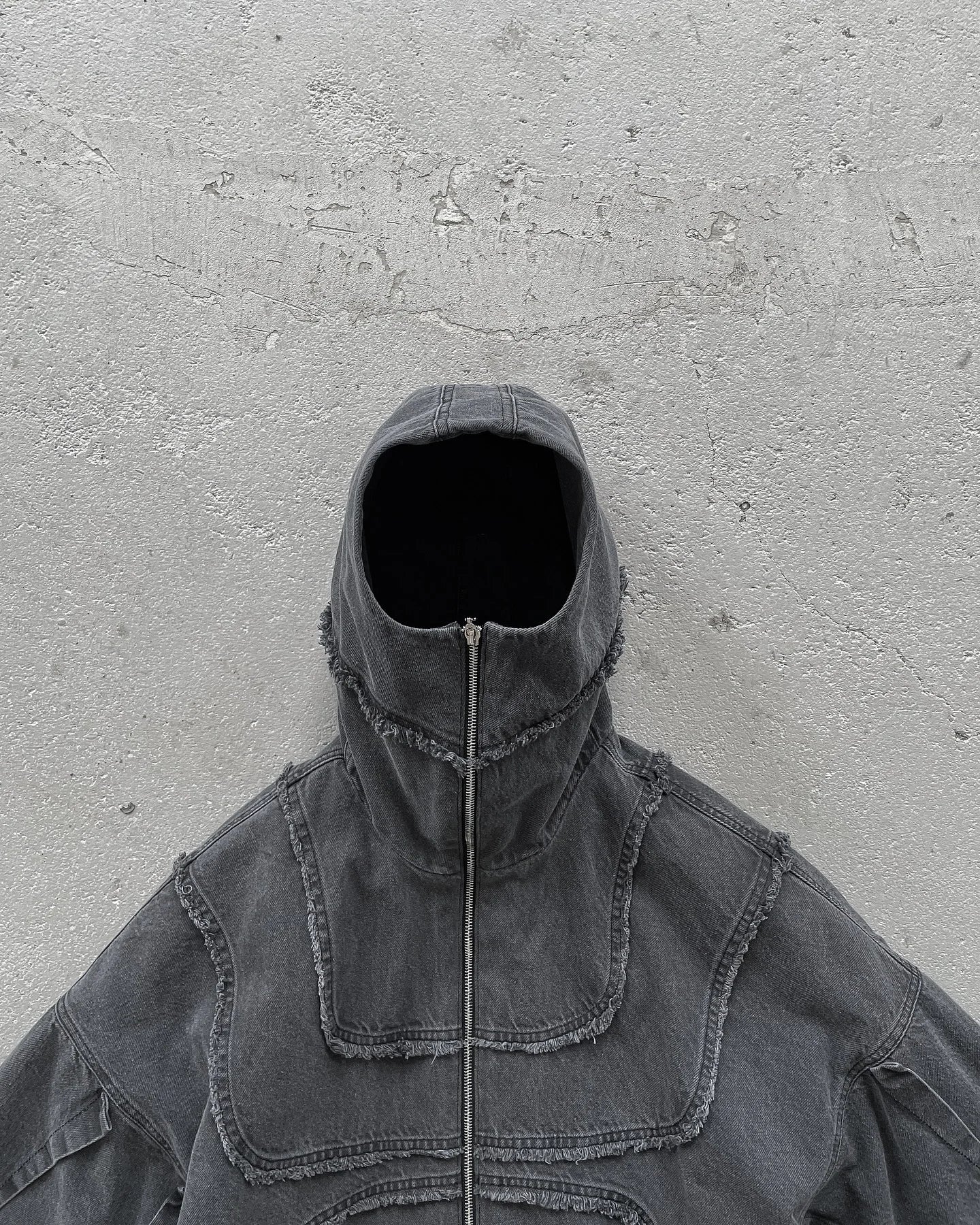 Y2K Denim Jacket American Splicing Style Gothic Vintage Trend Unisex Streetwear Punk High Street Oversized Leisure Zip Up Hoodie