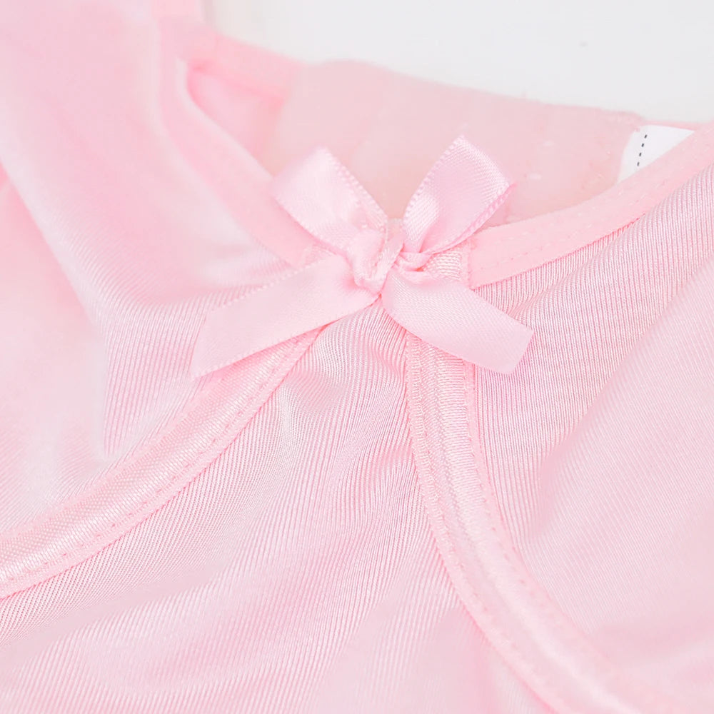 Sexy Lingerie Women Corset Lace Bodysuit 5-Piece Set with Stockings & Garter Belt OnlyFans Tightening Fantasy Underwear