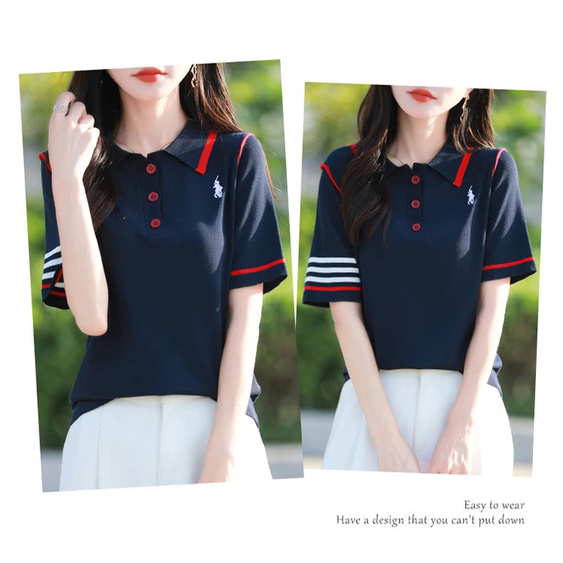 2025 Spring and Summer Women's High end Embroidered Cashmere Hoodie Flip Collar Women's Hoodie New High quality Top