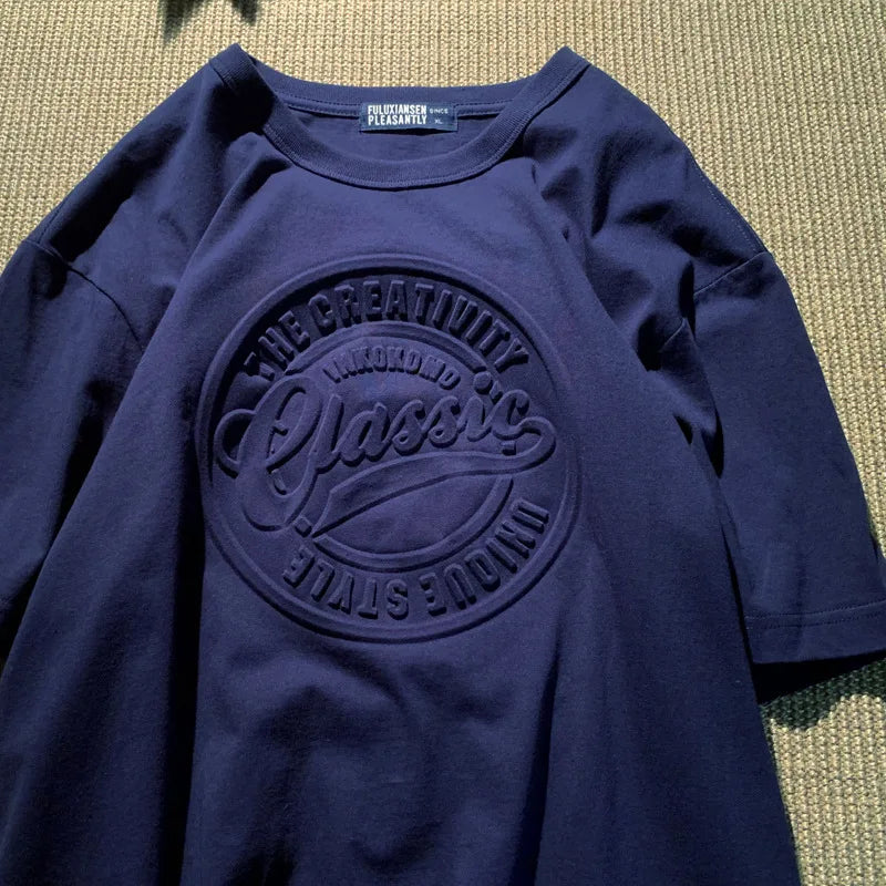 CGC Korean Fashion Oversized Summer T shirts for Women 100% Cotton Short Sleeve Tees Korean Fashion Printed Tops Female Clothing