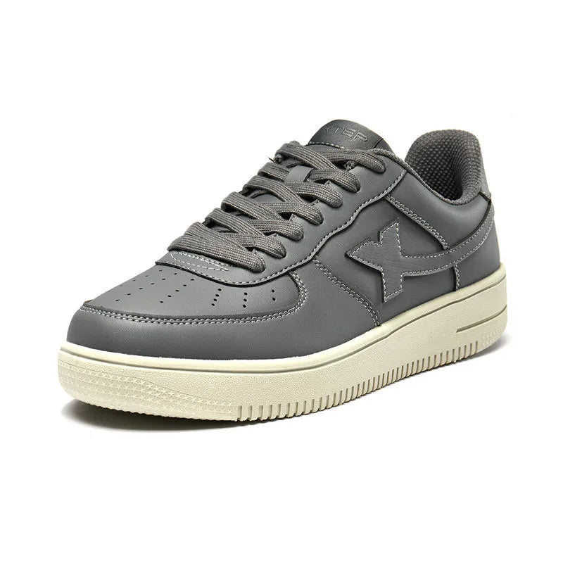 Xtep Men Skateboarding Shoes Non-Slip Casual White Couple Skate Sneakers Male Female Luxury Brand Shoes 881219319851