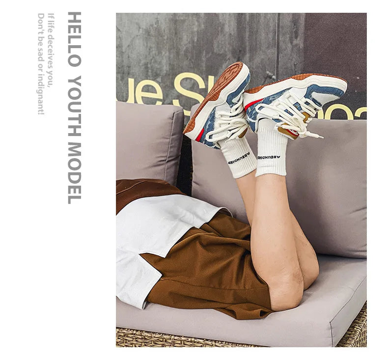 Sneakers Men's Luxary Chunky Mesh Breathable Shoes for Men Sports Running Casual Ladies Fitness Vulcanize Shoes