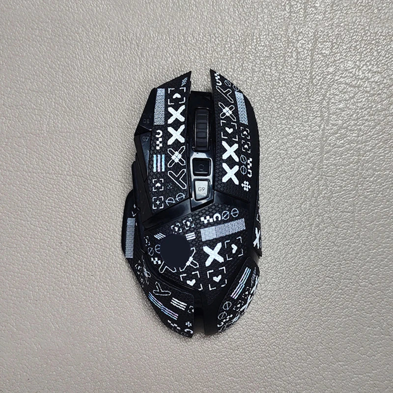 Mouse Grip Tape Skate Sticker Non Slip Suck Sweat Mouse Anti-Slip Sticker For Logitech G502 HERO