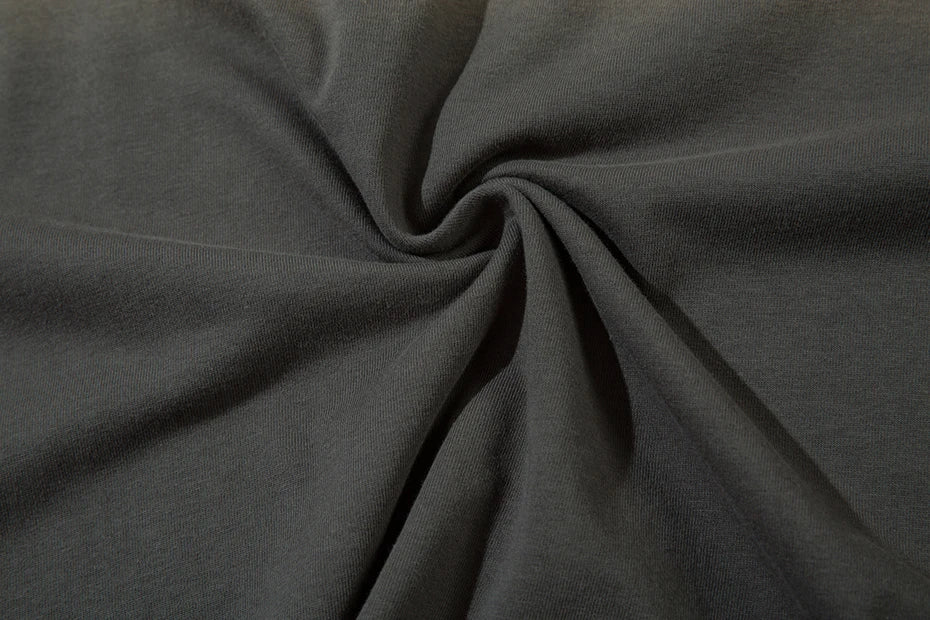 Distressed Ripped T Shirts Metal Star Tee Emrboidery Vintage Loose Tshirt 2025 Men Harajuku Streetwear Oversized Hip Hop T-shirt