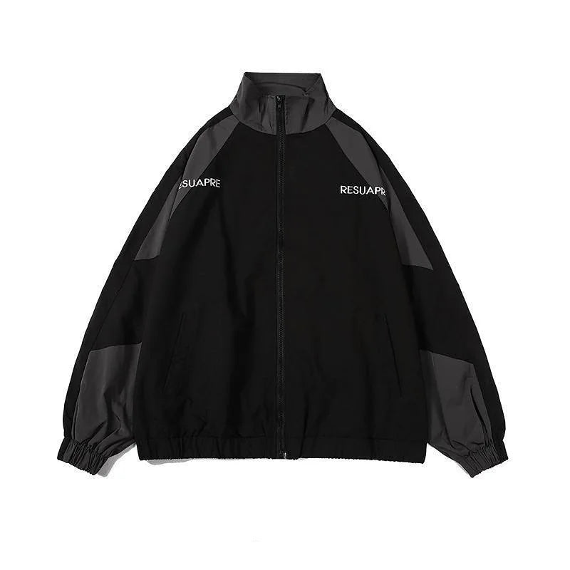 Hip Hop Varsity Jacket Women Y2K Streetwear Patchwork Letter Windbreaker Coats Korean Fashion Spring Summer Thin College Jackets