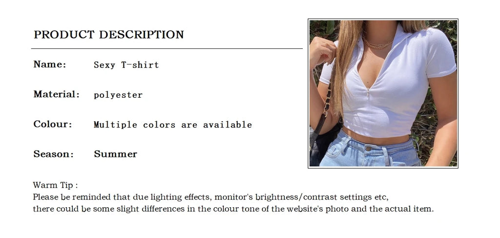 Summer T-shirt Woman Crop Top Sexys Short Sleeve Y2k Aesthetic Clothes Streetwear Fashion Black White Women Short Tshirts 2024