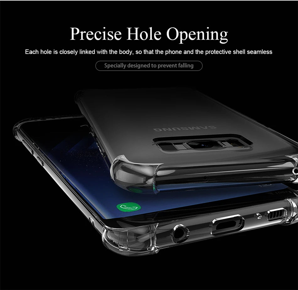Thick Shockproof Case For Samsung Galaxy S22 S21 S20 S23 Ultra S10 S8 S9 Plus Phone Case For Samsung Note 10 9 8 Silicone Cover