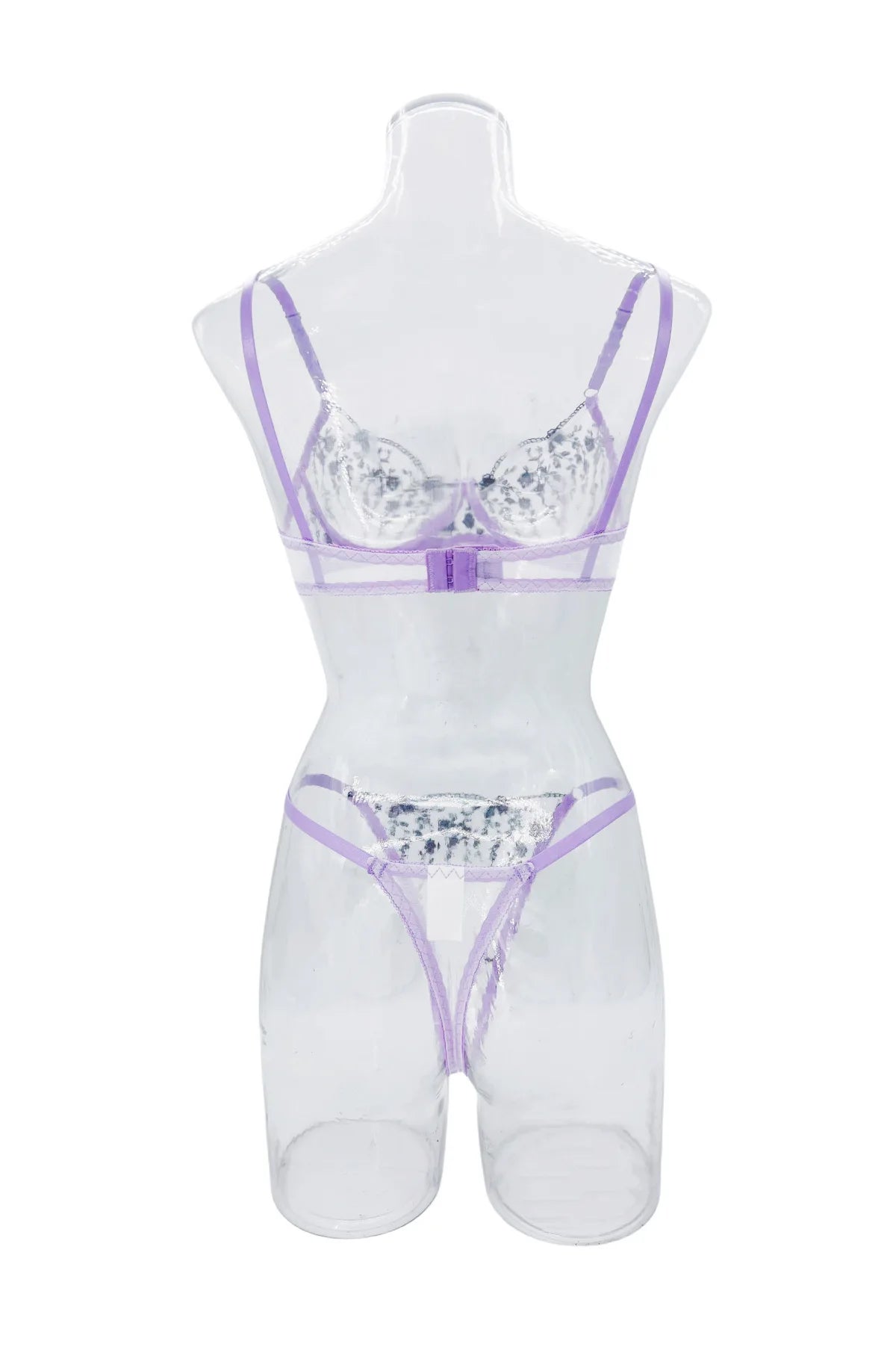 Sexy Women Lingeries Embroidery Floral Underwear Transparent Lace Short Low-waist Kits Sweet Delicate Fairy Bra Bra & Brief Sets