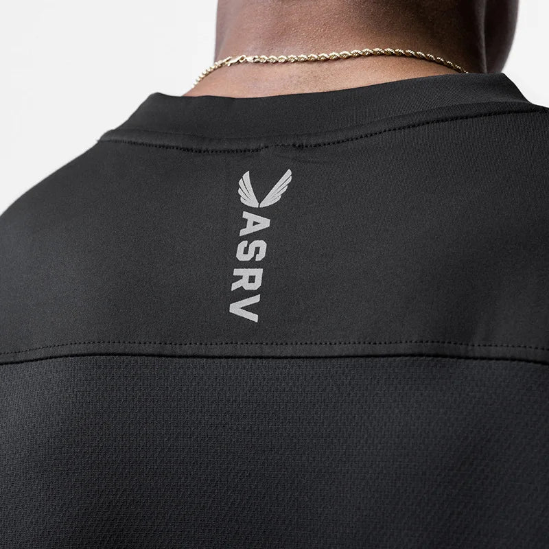 Men's Summer Casual Loose Oversized T-shirt O-Neck Short Sleeve Tee Male Quick Dry Breathable Gym Fitness Undershirt Clothing