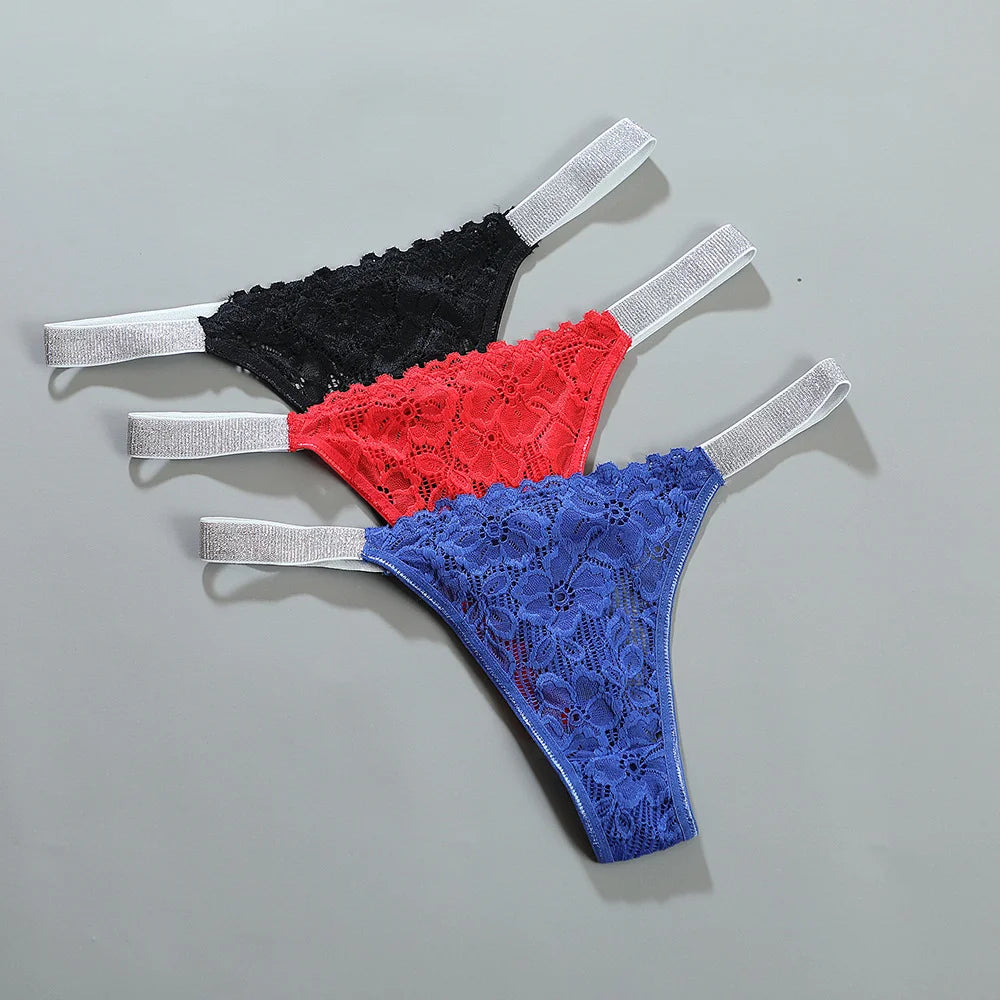 Customized Letter Sexy Lace Thong Panties for Women Custom G-String Name Jewelry Underwear Sexy Lady Bikini Hot Wife Gift