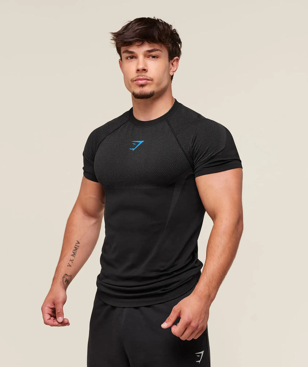 2025 Superhero Fitn round Ne Qui Dry Tight T-irt Men's Casual Comfortable Breathable ort Sve Polyester Gym irt