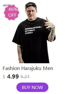 Hip Hop Streetwear Oversized Men Clothing Short Sleeve I Hate Lida Graphic Print Y2k Tops Tee Harajuku Goth Korean Tshirt Cotton