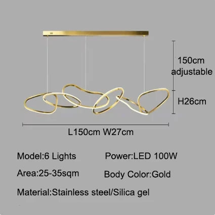 Modern lamp LED lights for room pendant light indoor lighting bedroom dining room table lamp light fixture lamp for living room