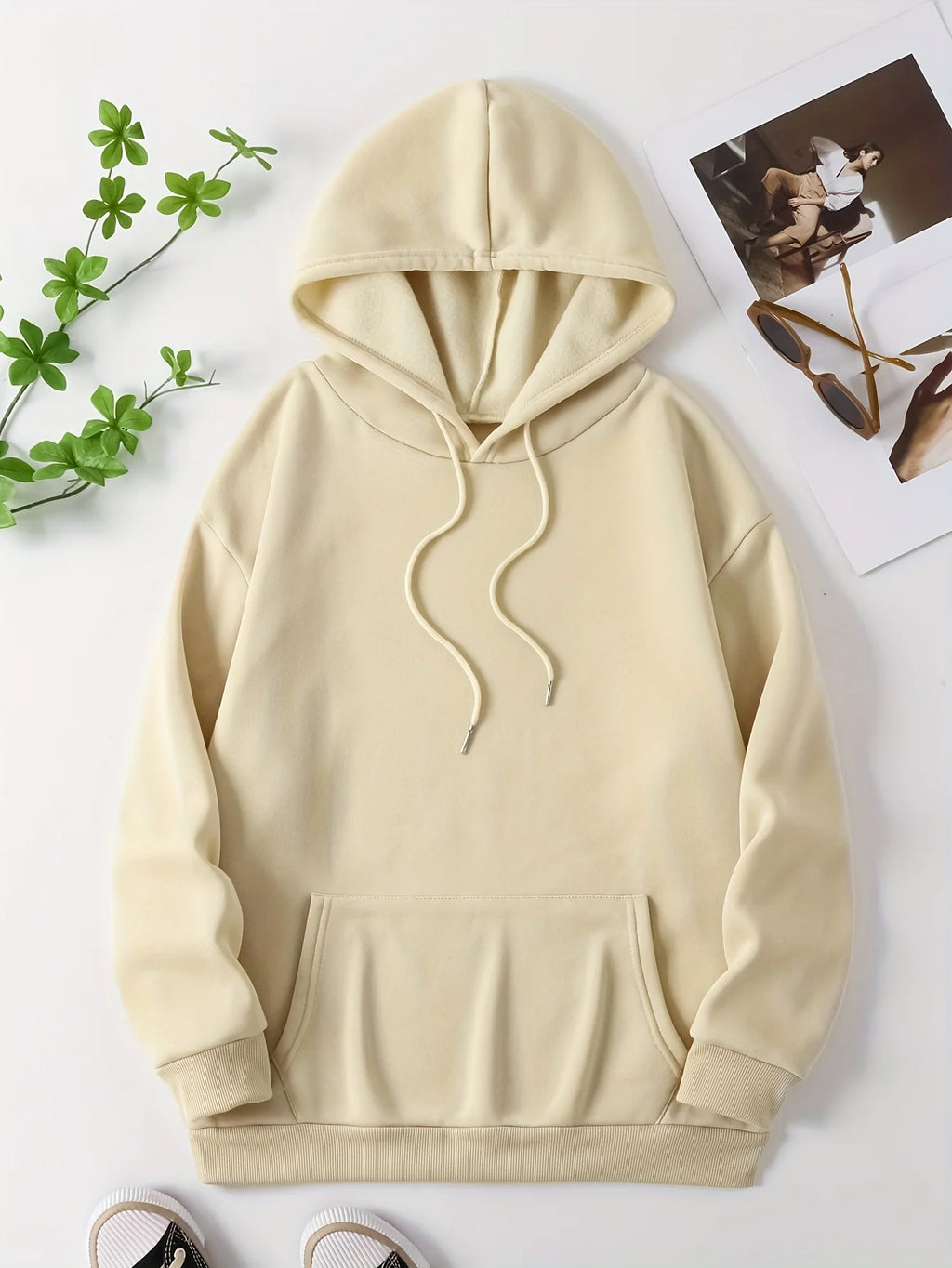 Cozy Coraline Graphic Hoodie for Women - Casual Drawstring Pullover with Kangaroo Pocket Perfect for Fall & Winter