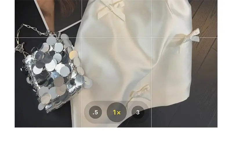 Women Elegant Mini Dress Satin Bow Decor Sleeveless Square Neck Slim Fit Suit French Style Party Club Night Summer Outfit