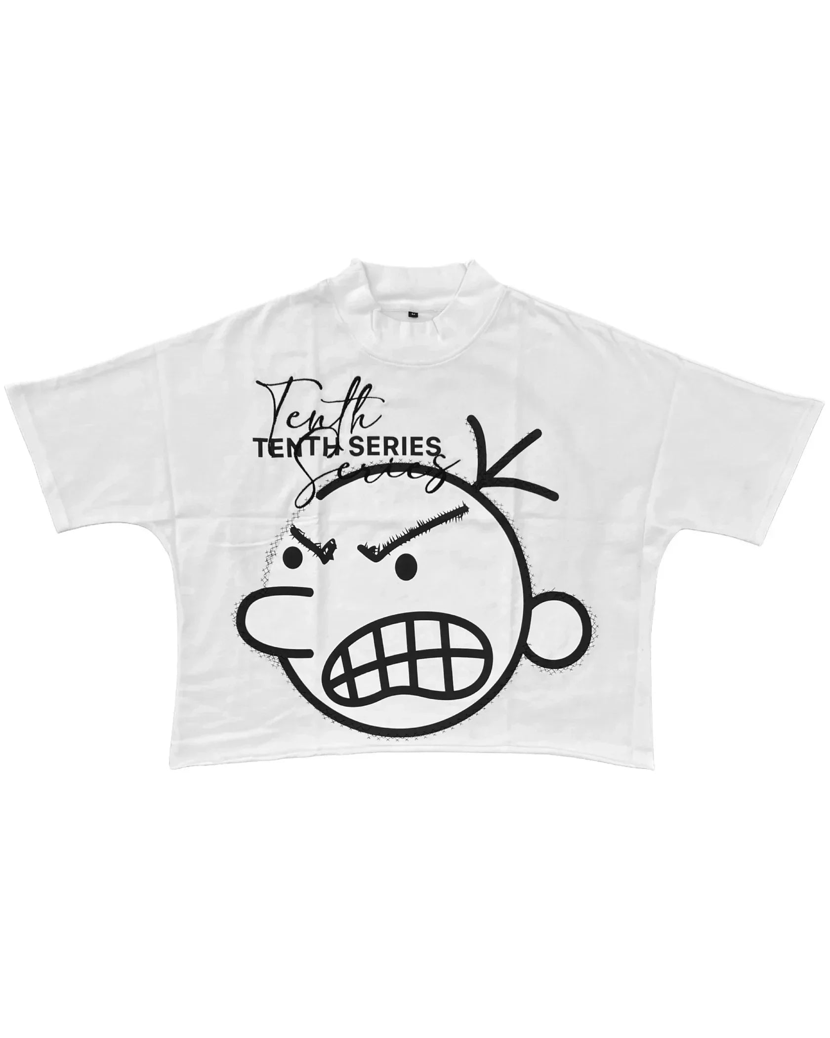 Y2K New Drop Sleeved Oversized T Shirt Harajuku Hip Hop Letter Graphics Print Short Sleeves Cotton Tops Mens Womens Clothes Tops